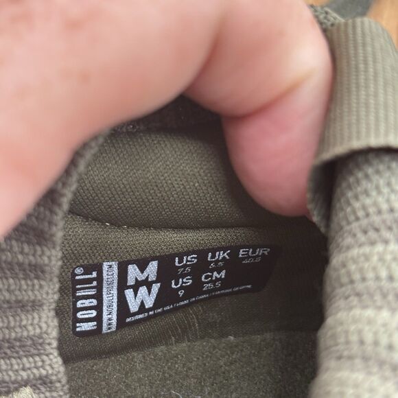 NOBULL Project Allday Knit Athletic GREEN Sneakers MENS 7.5 / WOMENS 9 WORN ONCE - Picture 8 of 9